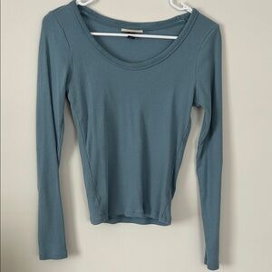 Long Sleeve Ribbed Top
